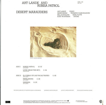 Art Lande And Rubisa Patrol : Desert Marauders (LP, Album)