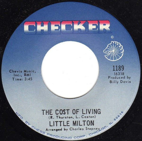 Little Milton : More And More / The Cost Of Living (7", Single)