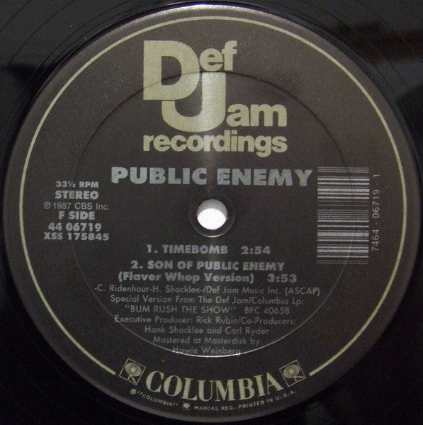 Public Enemy : Public Enemy #1 (12", Pla)
