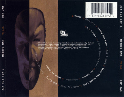 Method Man : Tical (CD, Album)