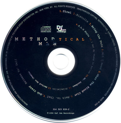 Method Man : Tical (CD, Album)