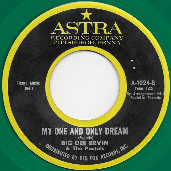 Dee Ervin & The Pastels (2) : I Can't Help It (7", Unofficial, Gre)