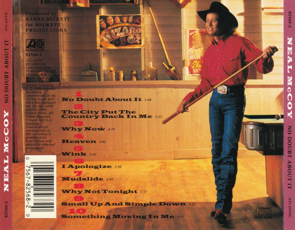 Neal McCoy : No Doubt About It (CD, Album)
