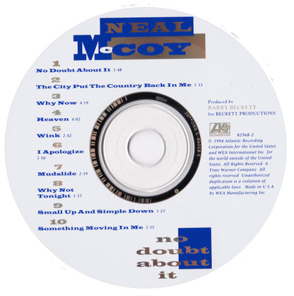 Neal McCoy : No Doubt About It (CD, Album)