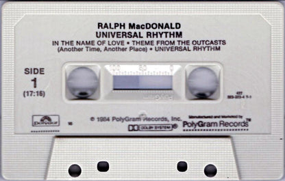 Ralph MacDonald : Universal Rhythm (Cass, Album, Dol)