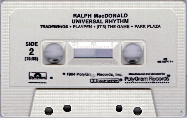 Ralph MacDonald : Universal Rhythm (Cass, Album, Dol)