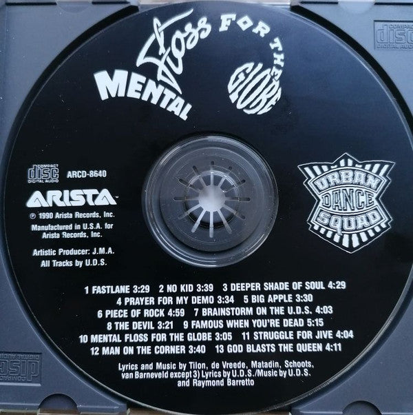 Urban Dance Squad : Mental Floss For The Globe (CD, Album)