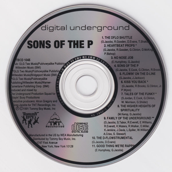 Digital Underground : Sons Of The P (CD, Album, Spe)