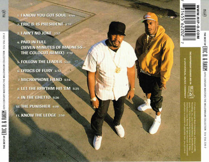 Eric B. & Rakim : The Best Of Eric B. & Rakim (CD, Comp, RE, RM)