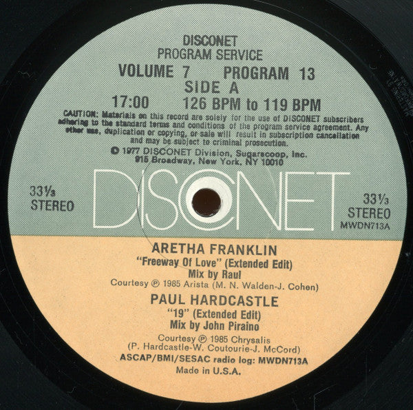 Various : Volume 7 Program 13 (2x12")