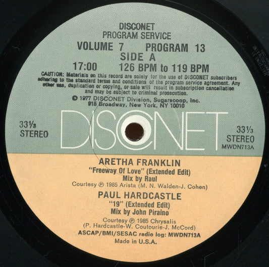 Various : Volume 7 Program 13 (2x12")