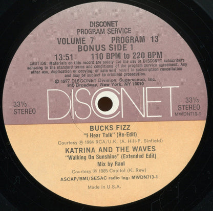 Various : Volume 7 Program 13 (2x12")