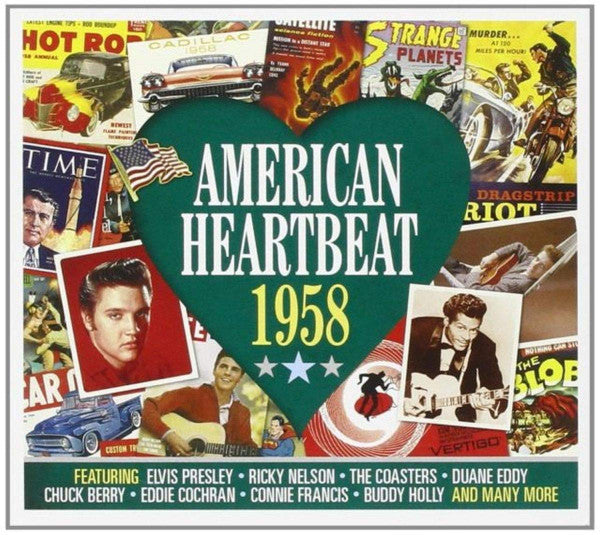 Various : American Heartbeat 1958 (2xCD, Comp)