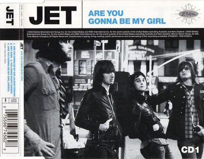 Jet (2) : Are You Gonna Be My Girl (CD, Single, Enh, CD1)