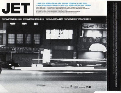 Jet (2) : Are You Gonna Be My Girl (CD, Single, Enh, CD1)
