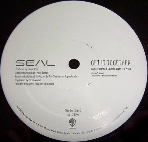Seal : Get It Together (2x12")