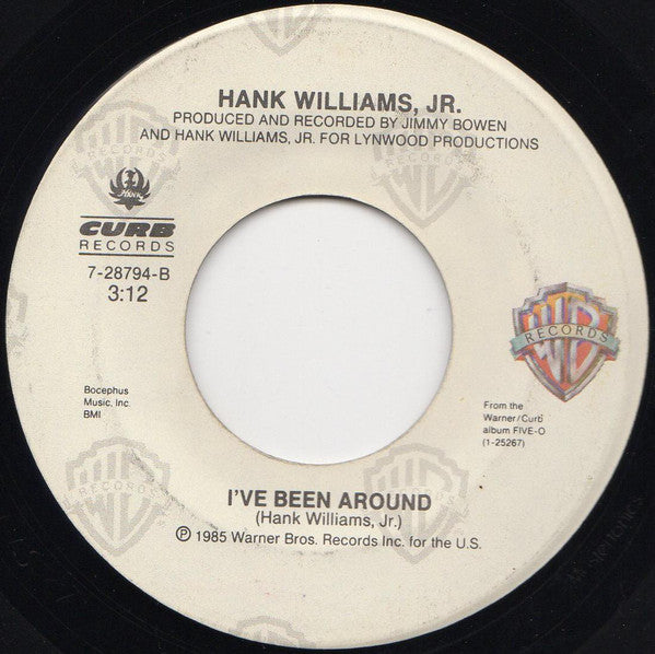 Hank Williams Jr. : Ain't Misbehavin' (7", Single, Spe)