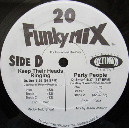 Various : Funkymix 20 (3x12", Comp, Promo)