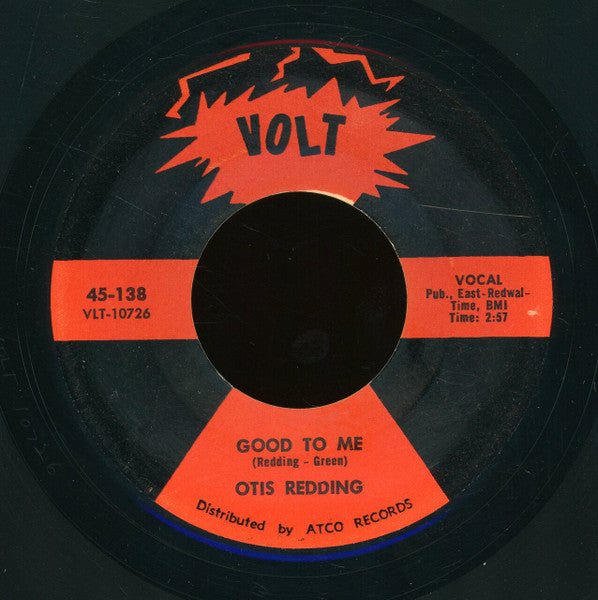 Otis Redding : Fa-Fa-Fa-Fa-Fa (Sad Song) / Good To Me (7", Single)