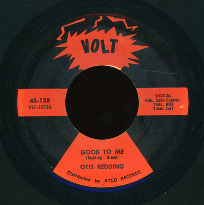 Otis Redding : Fa-Fa-Fa-Fa-Fa (Sad Song) / Good To Me (7", Single)