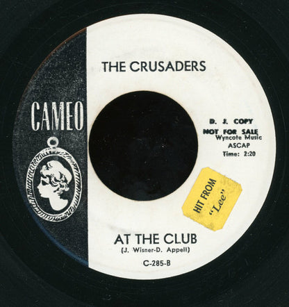 The Crusaders (9) : T.D.'s Boogie Woogie / At The Club (7", Promo)