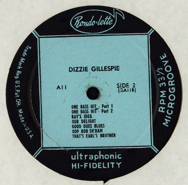 Dizzy Gillespie And His Orchestra : Dizzy Gillespie And His Original Orchestra (LP, Album)