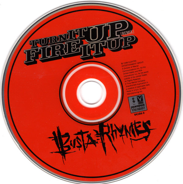 Busta Rhymes : Turn It Up (Remix) / Fire It Up (CD, Single, Car)