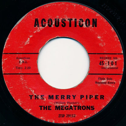 The Megatrons (2) : Velvet Waters (7", Single, Styrene)