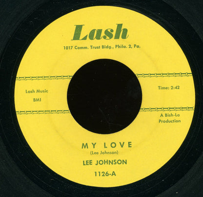 Lee Johnson (15) : My Love / Tell Me (7", Single)