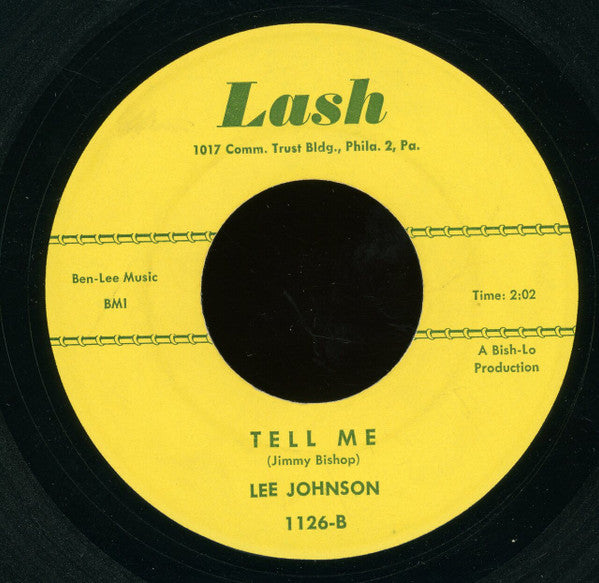 Lee Johnson (15) : My Love / Tell Me (7", Single)