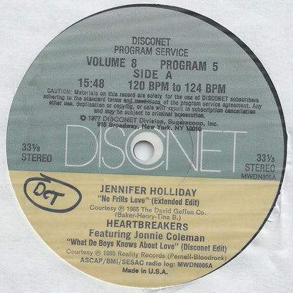 Various : Volume 8 Program 5 (2x12", Comp, P/Mixed)