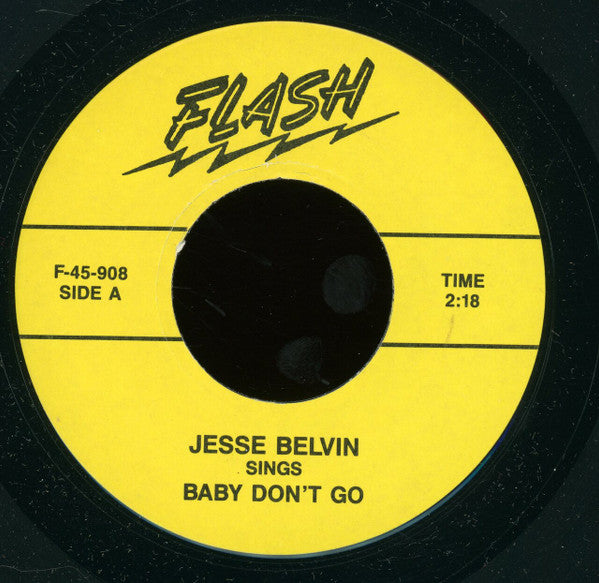Jesse Belvin / The Enchantments (3) : Baby Don't Go / (I Love You) Sherry (7", Unofficial)