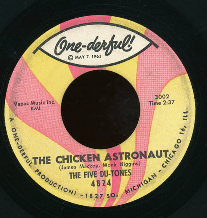 The Five Du-Tones : The Chicken Astronaut / The Cool Bird (7", Single)