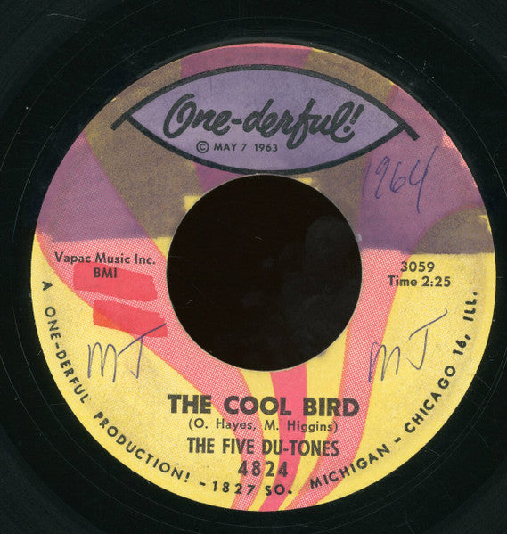 The Five Du-Tones : The Chicken Astronaut / The Cool Bird (7", Single)