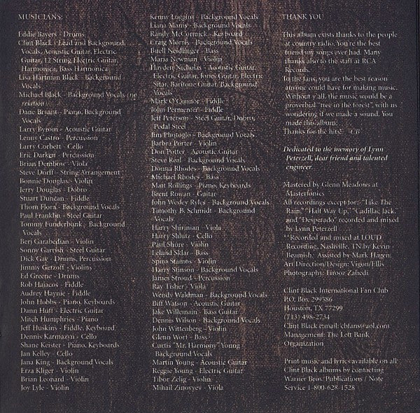 Clint Black : The Greatest Hits (CD, Comp)