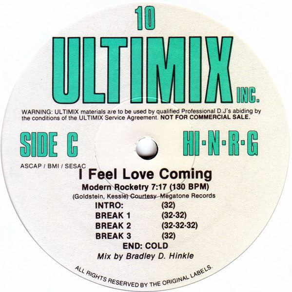 Various : Ultimix 10 (3x12", Comp, Promo)