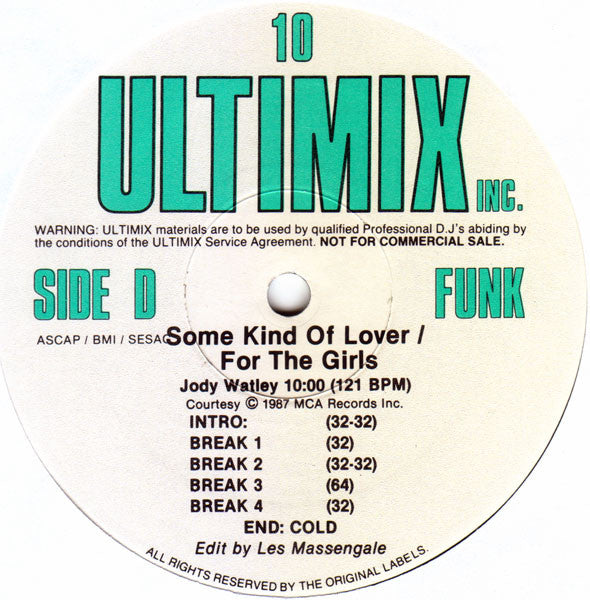 Various : Ultimix 10 (3x12", Comp, Promo)