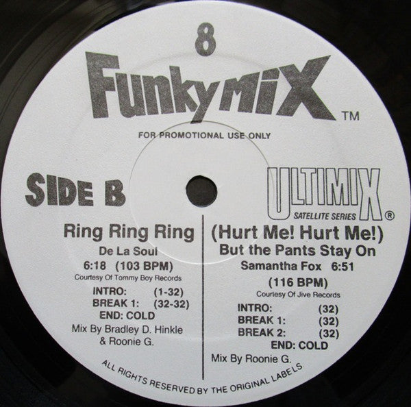 Various : Funkymix 8 (3x12", Comp, Promo)