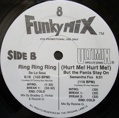Various : Funkymix 8 (3x12", Comp, Promo)