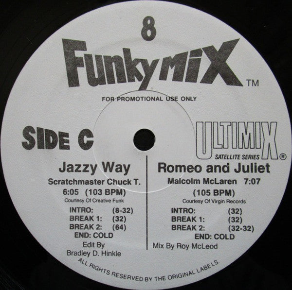 Various : Funkymix 8 (3x12", Comp, Promo)