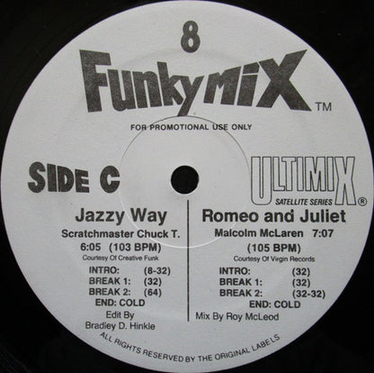 Various : Funkymix 8 (3x12", Comp, Promo)