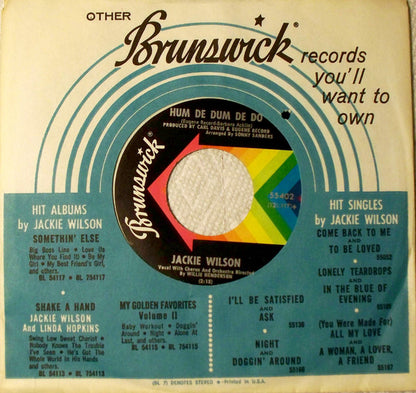 Jackie Wilson : I Still Love You (7", Glo)