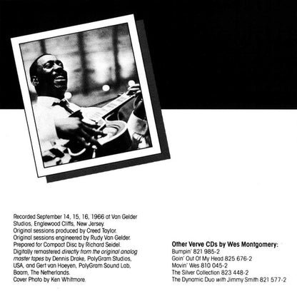 Wes Montgomery : California Dreaming (CD, Album, RE)