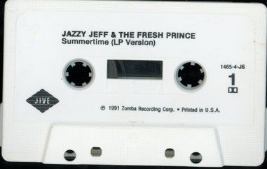 DJ Jazzy Jeff & The Fresh Prince : Summertime (Cass, Single)
