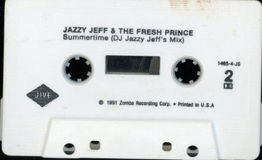 DJ Jazzy Jeff & The Fresh Prince : Summertime (Cass, Single)