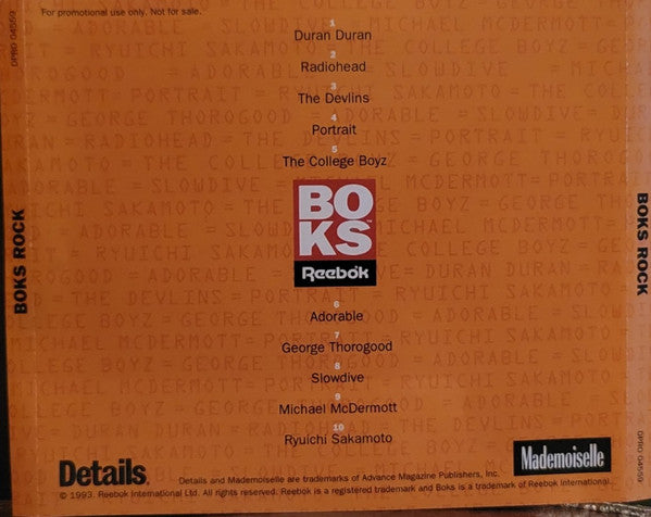 Various : Boks Rock (CD, Comp, Promo)