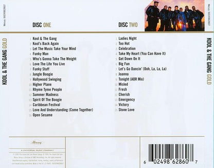Kool & The Gang : Gold (2xCD, Comp, RM)