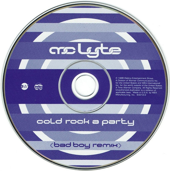 MC Lyte : Cold Rock A Party (Bad Boy Remix) (CD, Single)