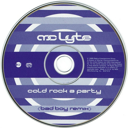 MC Lyte : Cold Rock A Party (Bad Boy Remix) (CD, Single)