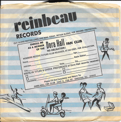 Dora Hall : Rescue Me / King Of The Road (7")